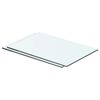 vidaXL Hyllyt 2 kpl kirkas lasi 40x20 cm