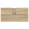 vidaXL Kylpyhuoneen pesuallaskaappi Sonoman tammi 60 x 30 x 60 cm