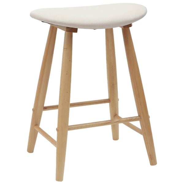 vidaXL Ruokatuolit 2 pcs Luonnollinen 46 x 37 x 63 cm