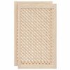 vidaXL Kaapin ovet ristikkomuotoilu 2 kpl 59,5x99 cm t&auml;ysi m&auml;nty
