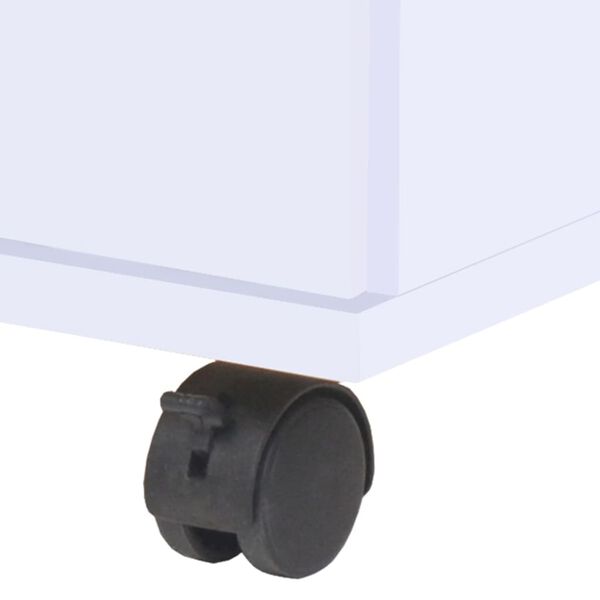 vidaXL Lipasto 33x45x60 cm valkoinen