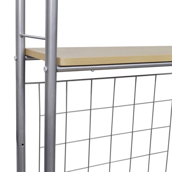 vidaXL Kokoontaitettava aamiaiskalusteryhm&auml; 2 tuolilla