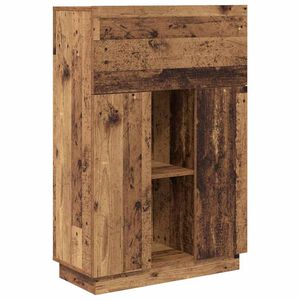 vidaXL P&ouml;yt&auml; Vanha Puu Tekninen puu 71.5 x 31.5 x 106.5 cm