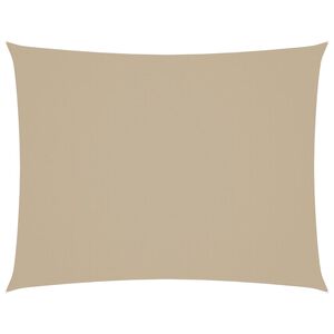 vidaXL Aurinkopurje Oxford-kangas suorakaide 3x4 m beige