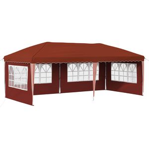 vidaXL Pop-up Juhlateltta 575 x 289 x 245 cm Terrakotta