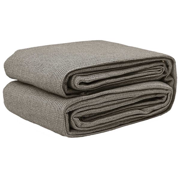 vidaXL Telttamatto Vaaleanharmaa 200 x 250 cm Polyeteeni