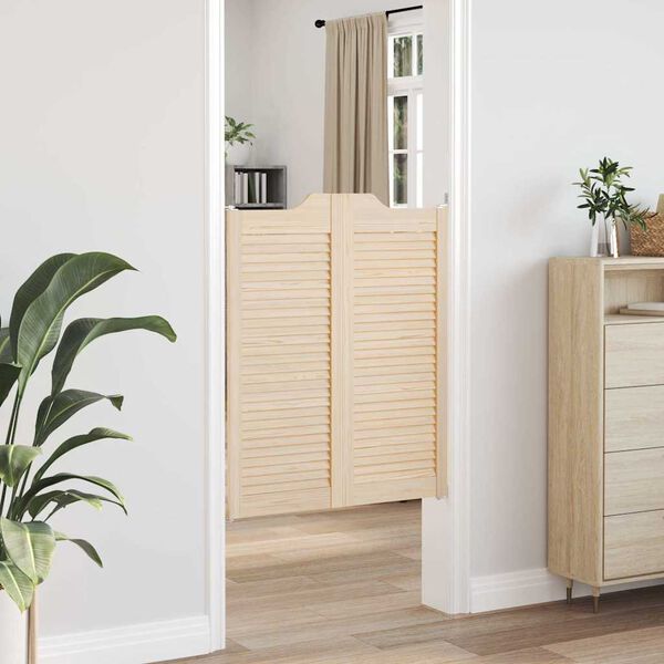 vidaXL K&auml;&auml;nt&ouml;ovet S&auml;leikk&ouml; Design 1-pari 100x80 cm massiivipuu m&auml;nty