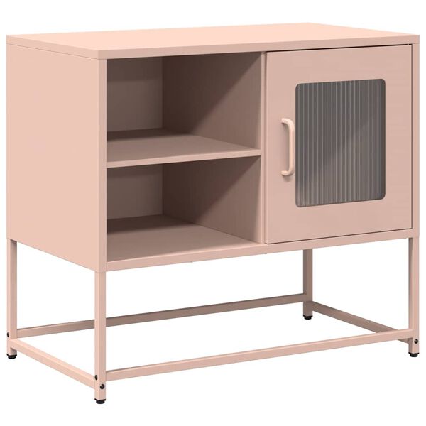 vidaXL TV-taso pinkki 68x39x60,5 cm ter&auml;s