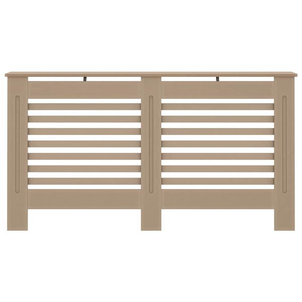 vidaXL Lämpöpatterin suoja 152x19x81,5 cm MDF