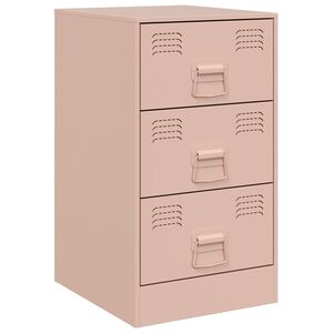 vidaXL Y&ouml;p&ouml;yt&auml; pinkki 34,5x39x62 cm ter&auml;s