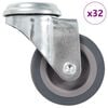 vidaXL 32 kpl pulttireik&auml;isi&auml; k&auml;&auml;ntyvi&auml; py&ouml;ri&auml; 50 mm