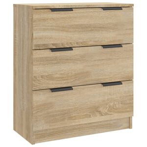 vidaXL Senkki Sonoma-tammi 60x30x70 cm tekninen puu