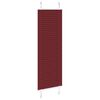 vidaXL laskostettu blind Bordeaux Red 40x150 cm Kankaan leveys