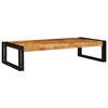 vidaXL Kylpyhuoneshelf Ruskea 100 x 50 x 23 cm Kovan karkean mangopuun