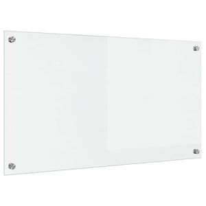 vidaXL Keitti&ouml;n suojapaneeli L&auml;pin&auml;kyv&auml; 90 x 50 cm karkaistu lasi