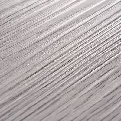 vidaXL PVC-lattialankut ei-itsekiinnittyvä 4,46 m² 3 mm tummanharmaa