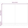 vidaXL Vetoutuva markiisi Beige 350 x 250 cm Polyesteri ja alumiini