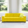 vidaXL | 3-istuttava sohva | tyynyll&auml; Keltainen Sametti