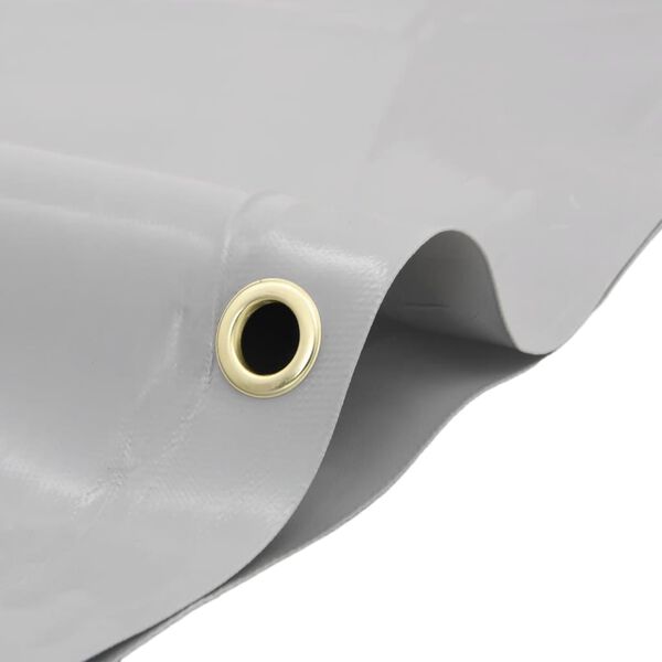 vidaXL Pressu harmaa Ø 3 m 650 g/m²