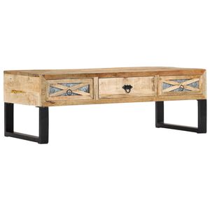 vidaXL Sohvap&ouml;yt&auml; 110x50x38 cm t&auml;ysi mangopuu