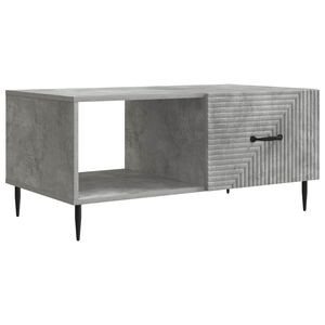 vidaXL Sohvap&ouml;yt&auml; Betoninharmaa 90 x 50 x 40 cm Tekninen puu