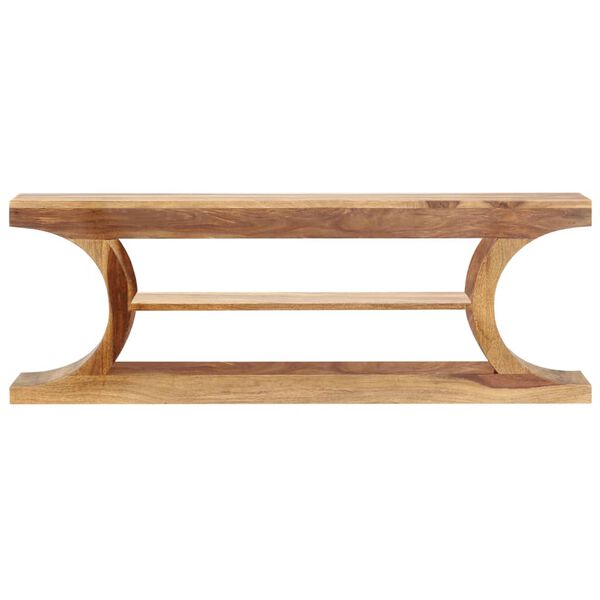 vidaXL TV-taso 118x30x40 cm t&auml;ysi akaasiapuu