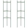 vidaXL Tomaattih&auml;kki 2 kpl 116 cm ter&auml;s ja PP