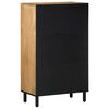 vidaXL Highboard Ruskea 60x33x100 cm Massiivipuu Mango