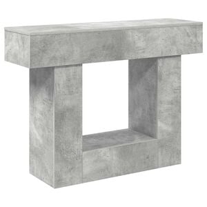 vidaXL Betoni Harmaa 101 x 30 x 74 cm