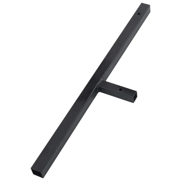 vidaXL Maapora kahvalla 250 mm teräs musta