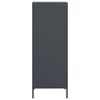 vidaXL Highboard Antrasiitti 39x35x103,5 cm ter&auml;st&auml;