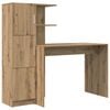 vidaXL P&ouml;yt&auml; Artisan tammi 133.5 x 50 x 124 cm 2 kpl