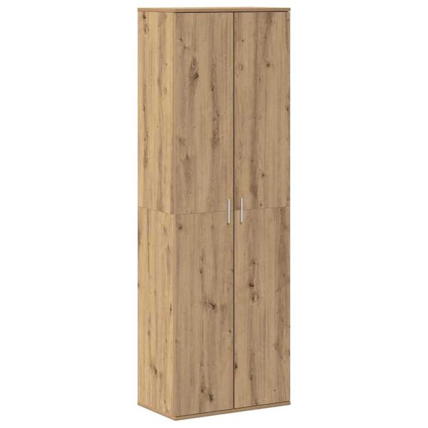 vidaXL Highboard artesaani tammi 60 x 35 x 180 cm Tekninen puu