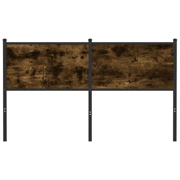 vidaXL S&auml;ngynp&auml;&auml;ty savutammi 150 cm tekninen puu ja ter&auml;s