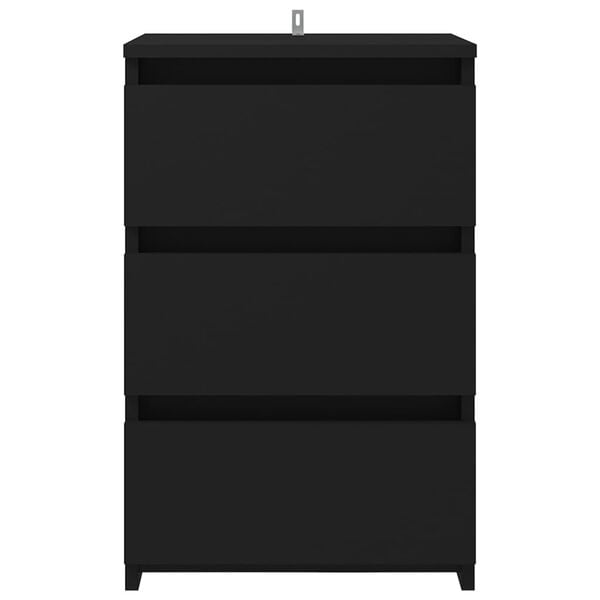 vidaXL Y&ouml;p&ouml;yt&auml; musta 40x35x62,5 cm tekninen puu