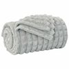 vidaXL Heittoviltti Harmaa 240 x 220 cm 1.38 kg Fleese