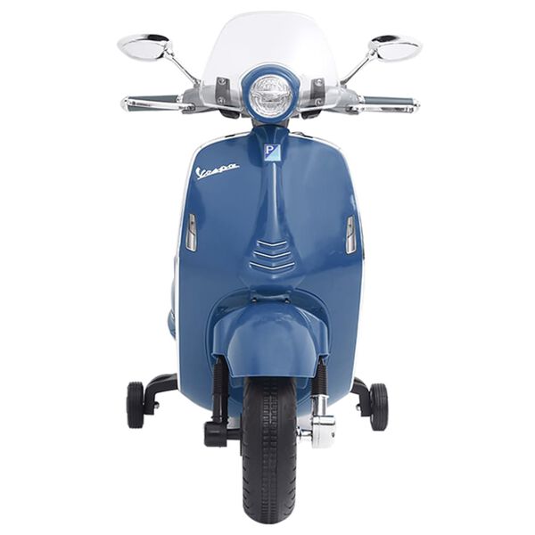 vidaXL S&auml;hk&ouml;moottoripy&ouml;r&auml; lapsille Vespa GTS300 sininen