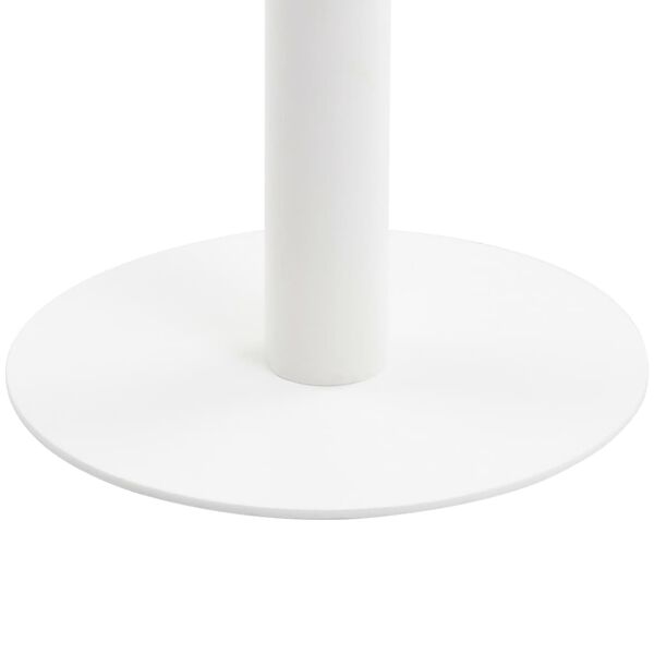 vidaXL Bistropöytä vaaleanruskea 50 cm MDF