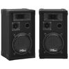 vidaXL Passiiviset Hi-Fi-lavakaiuttimet 2 kpl 800 W musta