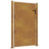 vidaXL Puutarhaportti 100x150 cm Corten-ter&auml;s