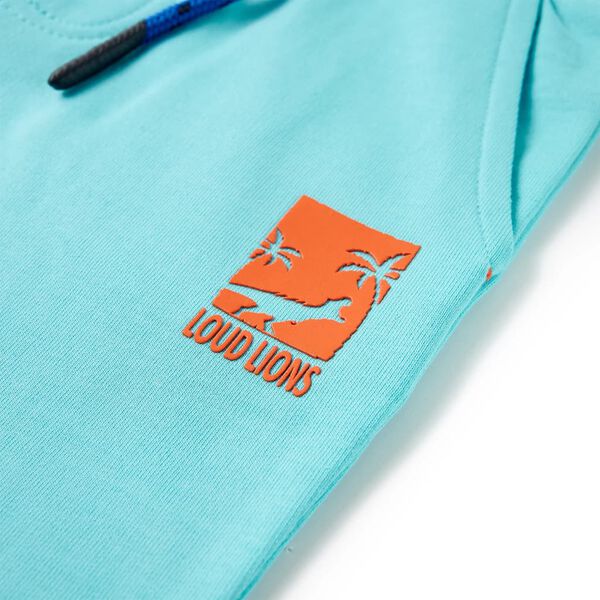 Lasten shortsit kiristysnyörillä vedensininen 104