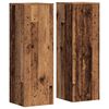 vidaXL Kasvitelineet 2 kpl vanha puu 33x33x100 cm tekninen puu