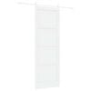 vidaXL Liukuovi ORKDAL 83 x 232 cm T&auml;ysi m&auml;nty valkoinen