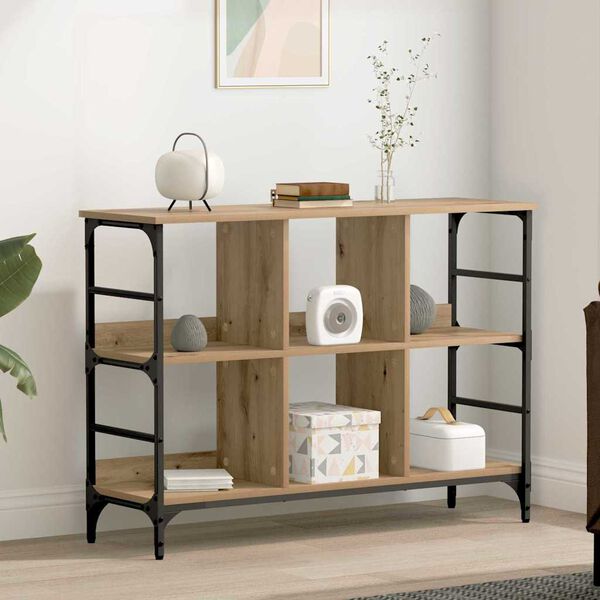 vidaXL Sivup&ouml;yt&auml; Artisan tammi 102 x 32 x 73,5 cm