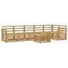 vidaXL Ulkosohvakokoelma 7 pcs valkoinen 59 x 59 x 37 cm