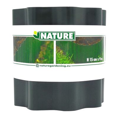 Nature Puutarhareunus 0,15x9 m vihreä