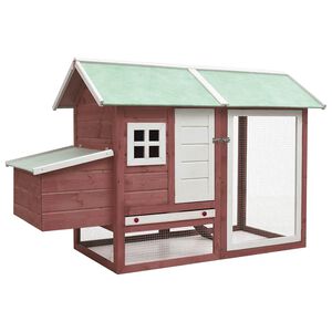 vidaXL Kanah&auml;kki mokka 170x81x110 cm t&auml;ysi m&auml;nty ja kuusi
