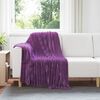 vidaXL Heittoviltti Violetti 150 x 130 cm Fleese