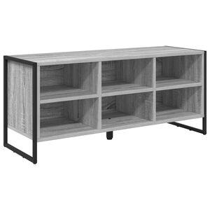 vidaXL Kenk&auml;kaappi 100 x 35 x 44 cm Tekninen puu Harmaa Sonoma