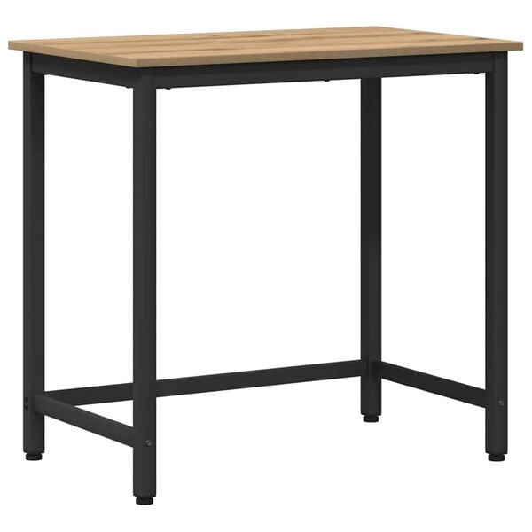 vidaXL P&ouml;yt&auml; Artisan tammi 100 x 50 x 76,5 cm Kehitetty puu ja ter&auml;s